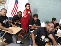 Nadia Ali - arabska nauczycielka zerżnięta