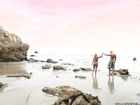 Jessica Moore pieprzy się na plaży