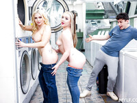 Christie Stevens i Eva Nyx w pralni