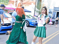 Melody, seksowna dziewczyna cosplay