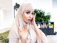 Aaliyah Yasin w pełni arabska laska zerżnięta