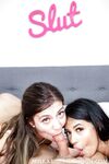 Serena Santos i Natalie Brooks dzielą gęste, pulsujące drzewo w łóżku