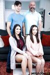 Alexa Payne i Odds Parker lizają sobie cipkę, gdy się z nimi pieprzą