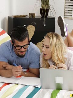 Cory Chase i Carter Cruise potrójnie się pieprzą